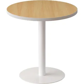 Paperflow Beistelltisch rund Braun Buche 60 x 60 x 60 cm
