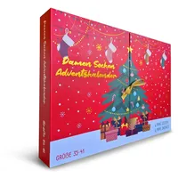 Sockswear Socken Adventskalender 2023 Damen o. Herren Sockenkalender Klappbox 35-41