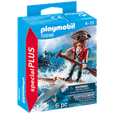 Playmobil Special Plus Pirat mit Floß und Hammerhai 70598