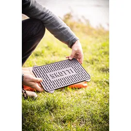 Skotti Plancha Gr.ONESIZE Gusseisen schwarz