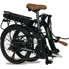 Sachsenrad F2 E-Folding Bike 2024, black/anthracite