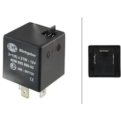 HELLA Blinkgeber 12V  4DM 005 698-021