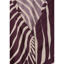 STREET ONE Druckkleid Midi Rot 38