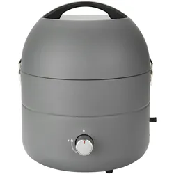 TAINO Grill-to-Go portabler Gas-Grill Grau