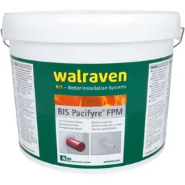Walraven Pacifyre Brandschutzmörtel 2180015300 15 Kg, Eimer