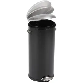Proregal Retro Treteimer 30 l Schwarz