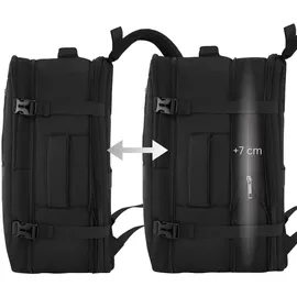 CELIMS Reiserucksack Schwarz