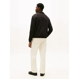 Tommy Hilfiger Essential Terry Ivy Sweatjacke Herren Schwarz M