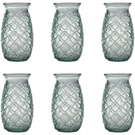 happy deko Cocktail Glas Ananas 0,385 l 6 St.