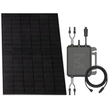 Vale Balkonkraftwerk Bifazial 450 W Marstek M2-800 Wechselrichter