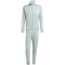 adidas 3S Tricot TT Trainingsanzug Blau/Silber 3XL