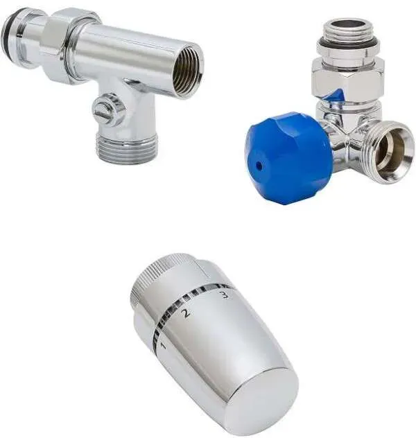 Schulte Thermostat-Set Eck Mischbetrieb Version links.. - Zubehör