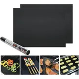 luxuskollektion Backmatte 32x50cm - Backofeneinlage Umluft, Antihaft