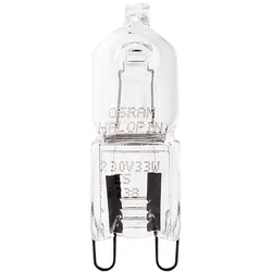 OSRAM Halogenlampe G9 230V 20W 235lm klar