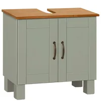 Home Affaire »Rodby«, FSC®-zertifiziertes Massivholz, Griffe Metall, Breite 60cm,