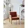 Möbel Kraft Sessel Borgo 60 x 76 x 64 cm Rot