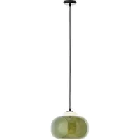 Brilliant Blop 1-flg. 30 cm rund grün Glas/Metall