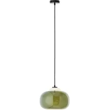 Brilliant Blop 1-flg. 30 cm rund grün Glas/Metall