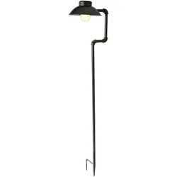 Vintage Solar-Leuchte Gartenstecker Solarlampe