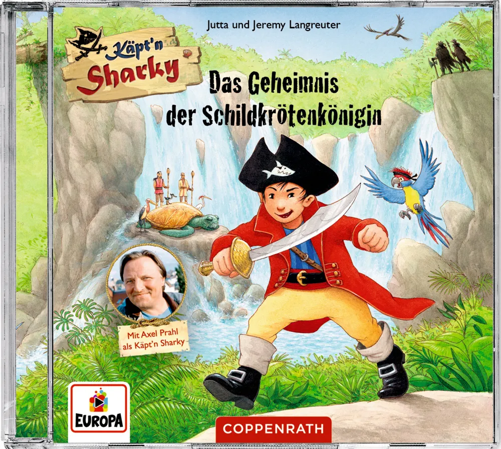 Käpt'n Sharky - Das Geheimnis Der Schildkrötenkönigin Audio-Cd - Jutta Langreuter  Jeremy Langreuter (Hörbuch)