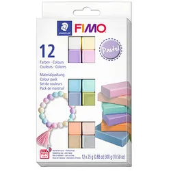 STAEDTLER Modelliermasse FIMO® soft Pastel mehrfarbig