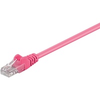 Goobay CAT 5e Patchkabel, U/UTP, Magenta