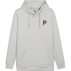 Puma Hoodie Cloudspun Patch grau - XL