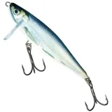 Salmo Thrill Wobbler sinkend, Farben:Real Bleak, Länge/Gewicht/Laufverhalten/Tauchtiefe:5cm / 6.5g / sinkend