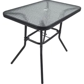 VCM Gartentisch 80 x 55 x 70 cm Anthrazit