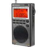 Retekess TR110 Tragbares Mini Radio, FM MW SW SSB Air Band World Empfängt Radio, FM Stereo, Sleep-Timer, Externe Antenne, Geschenk für die Famili... - Blau