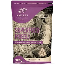 Natures Finest Superfood Muesli Bio Müsli ohne Zuckerzusatz 320 g