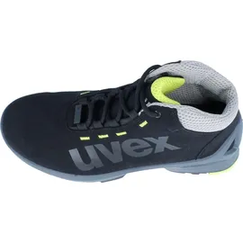 Uvex Schnürstiefel schwarz/gelb uvex 1 S2 EU-Schuhgröße: 40
