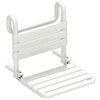Hewi Serie 801 Einhängesitz klappbar Signalweiß 448x504mm