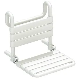 Hewi Serie 801 Einhängesitz klappbar Signalweiß 448x504mm