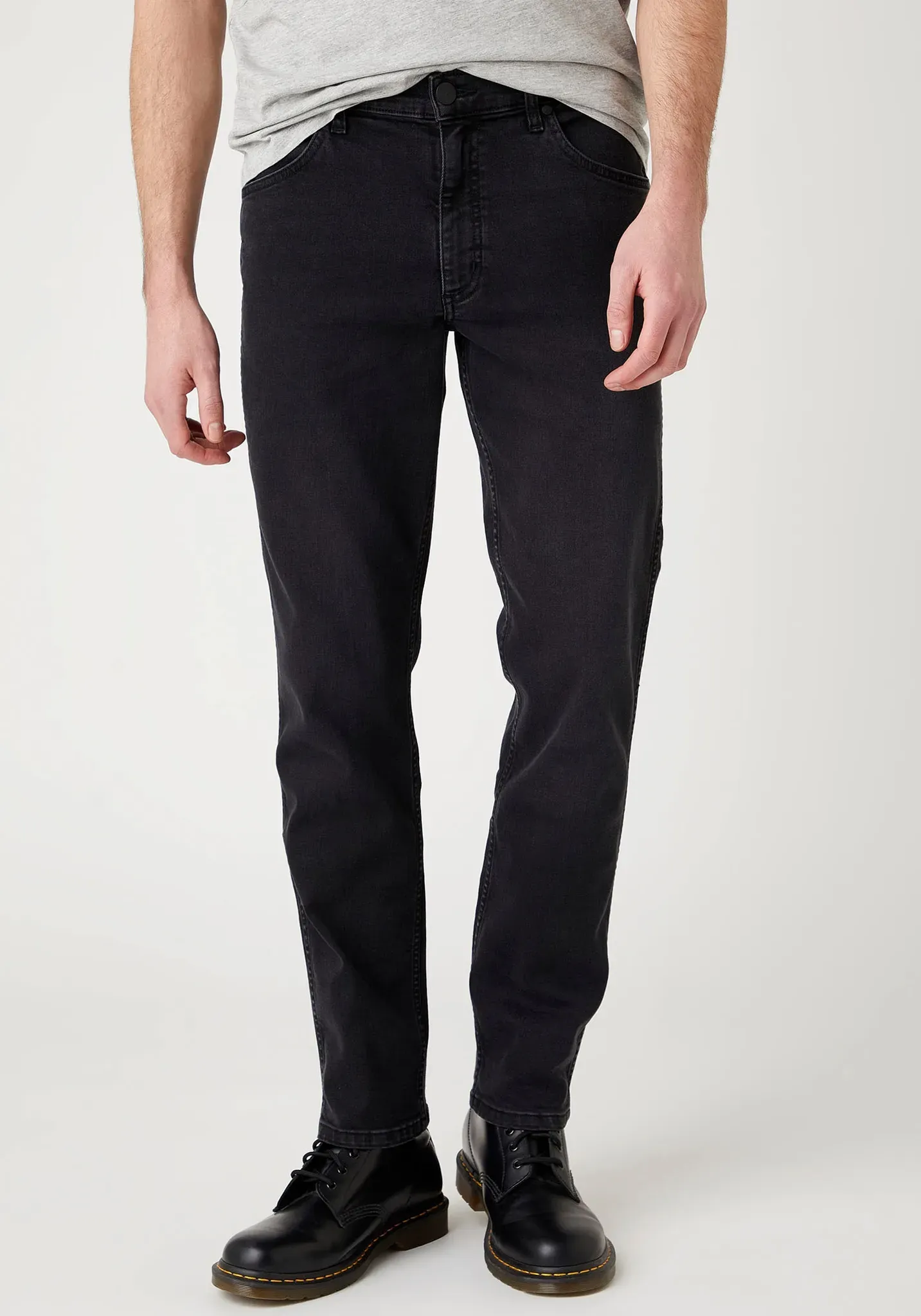 Wrangler Stretch-Jeans »Greensboro«, Regular Straight fit Wrangler black crow 36