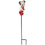 Disney Gartenstecker Minnie 38 cm Rot