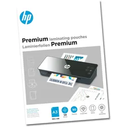 HP Premium Laminierfolien DIN A3, 125 Micron, 50 Stück