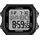 Calypso Digital Crush 36 mm Silikongehäuse Schwarz Silikonarmband Blau