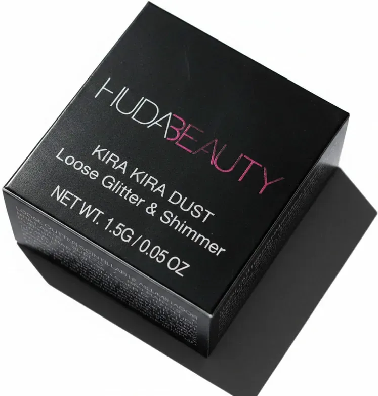 Huda Beauty Kira Kira Dust Loses Glitzer Lidschatten-Pigment 1.5g - Hochglänzendes Schimmerpuder für ein strahlendes Augen Make-up & Festival-Looks