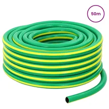 vidaXL Gartenschlauch 50 m Grün/Gelb