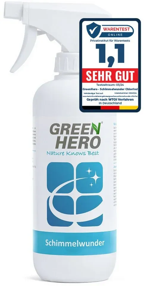 Preisvergleich Produktbild GreenHero Schimmelwunder Schimmelentferner (500ml)