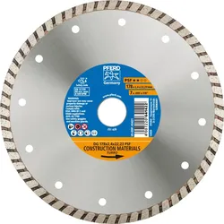 PFERD Tools Diamant-Trennscheibe DG PSF zum Trennen von Stein/Beton - 68017222