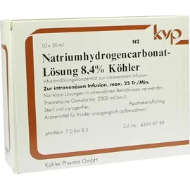 Köhler Pharma NATRIUMHYDROGENCARBONAT-Lösung 8,4% Köhler