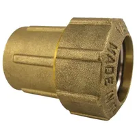 Boni-Shop® Pe Rohr Verschraubung 40mm, Messing Kupplung Ig 1 1/4", Trinkwasser,