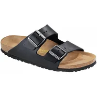 Birkenstock Arizona Nubukleder geölt schwarz 41
