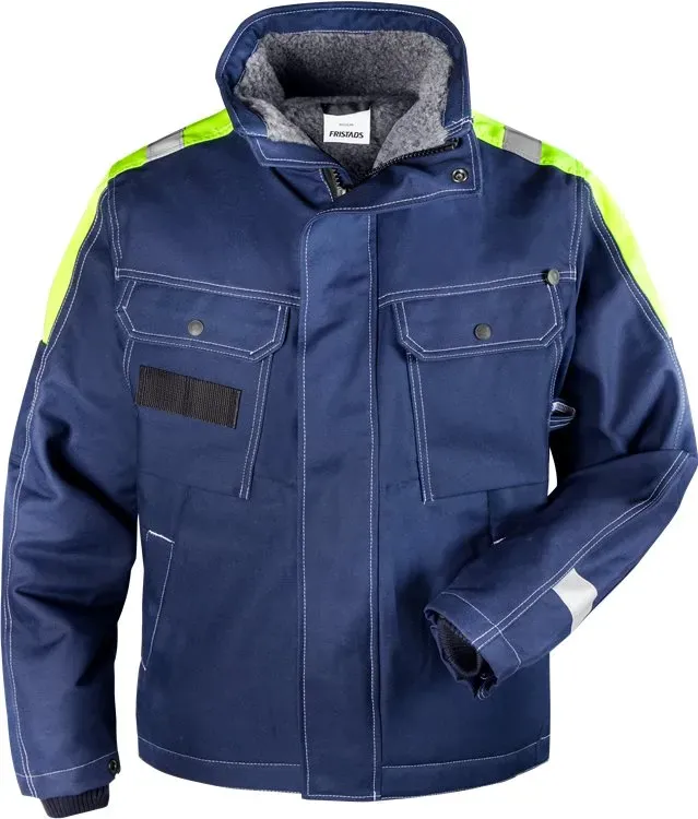 Fristads Baumwoll-Winterjacke 447 FASI 113083 - blau - XS