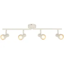 Briloner Deckenlampe 4-flammig schwenkbar Altweiß