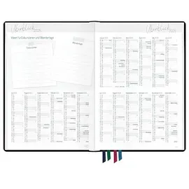 häfft® verlag Lehrerkalender August 2025 - Juli 2026 Schwarz