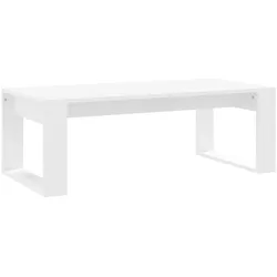 vidaXL Couchtisch Weiß 102x50x35 cm Holzwerkstoff