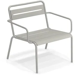Emu Star Loungesessel Stahl - Zement